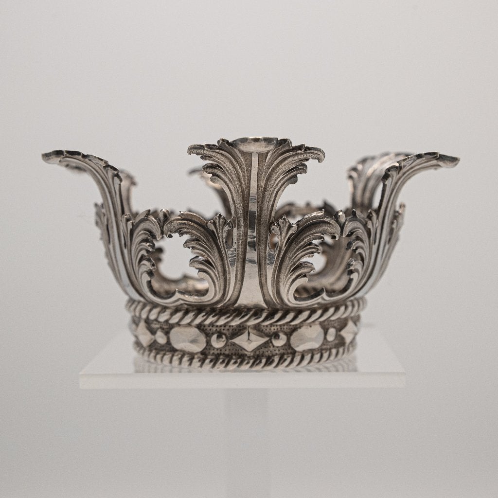 Zilveren kroontje, 19e-eeuw, Ophalen of Verzenden, Zilver