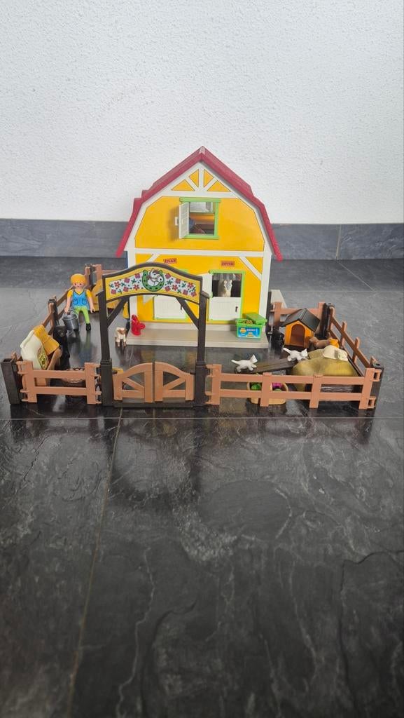 Paarden manege/boerderij van playmobil, Ophalen