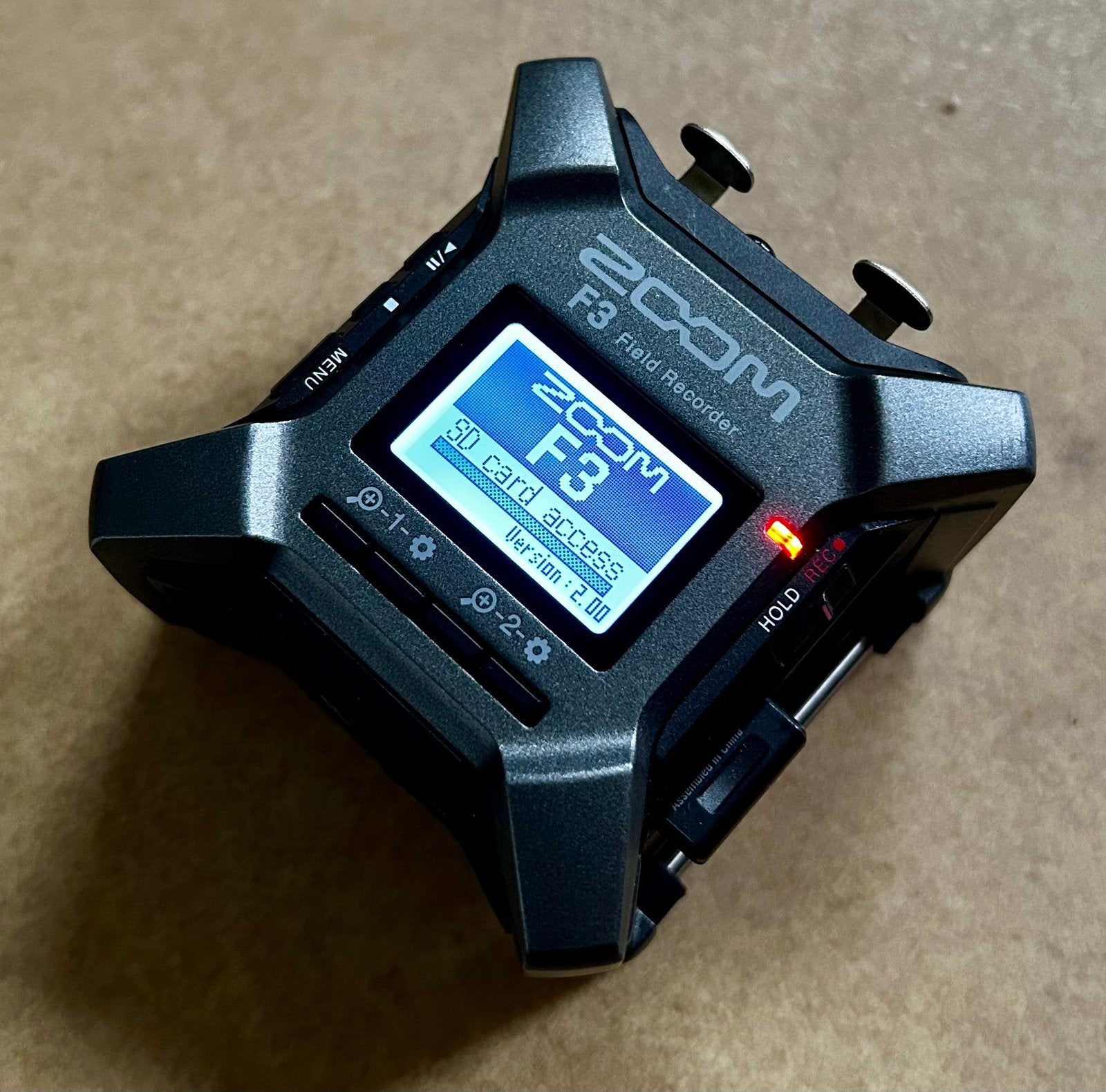Zoom F3 Audio recorder incl. BTA-1 bluetooth adapter, Ophalen of Verzenden, Gebruikt, Audio