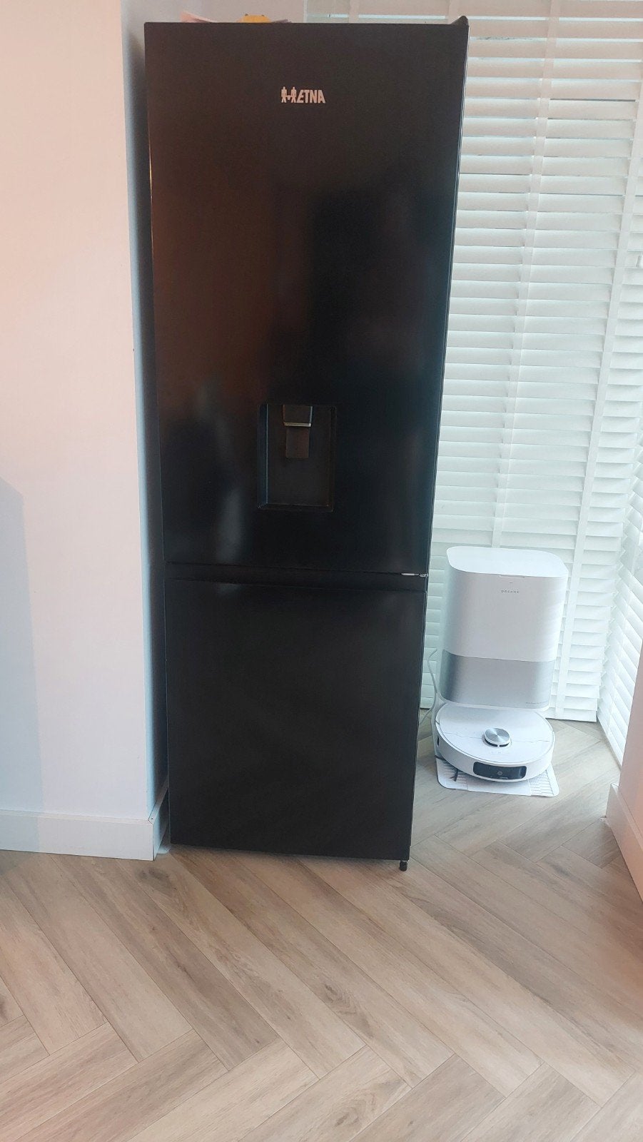 ETNA Koel-vriescombinatie met waterdispenser, Gebruikt, 200 liter of meer, 60 cm of meer, Met aparte vriezer