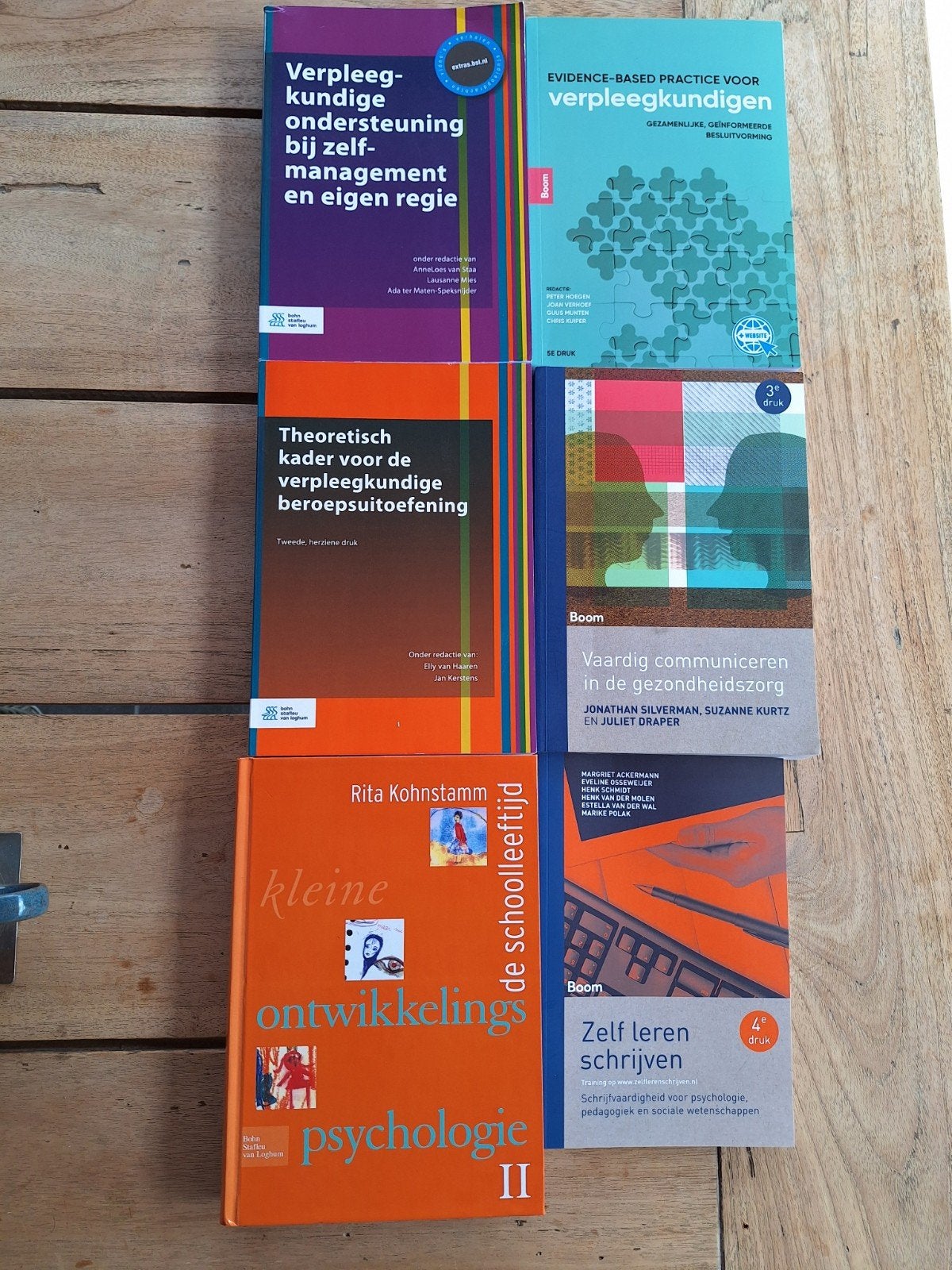 Boekenpakket (6 boeken) HBO verpleegkunde, Zo goed als nieuw, Gamma, Margriet Ackermann, Eveline Osseweijer, Henk Schmidt, HBO
