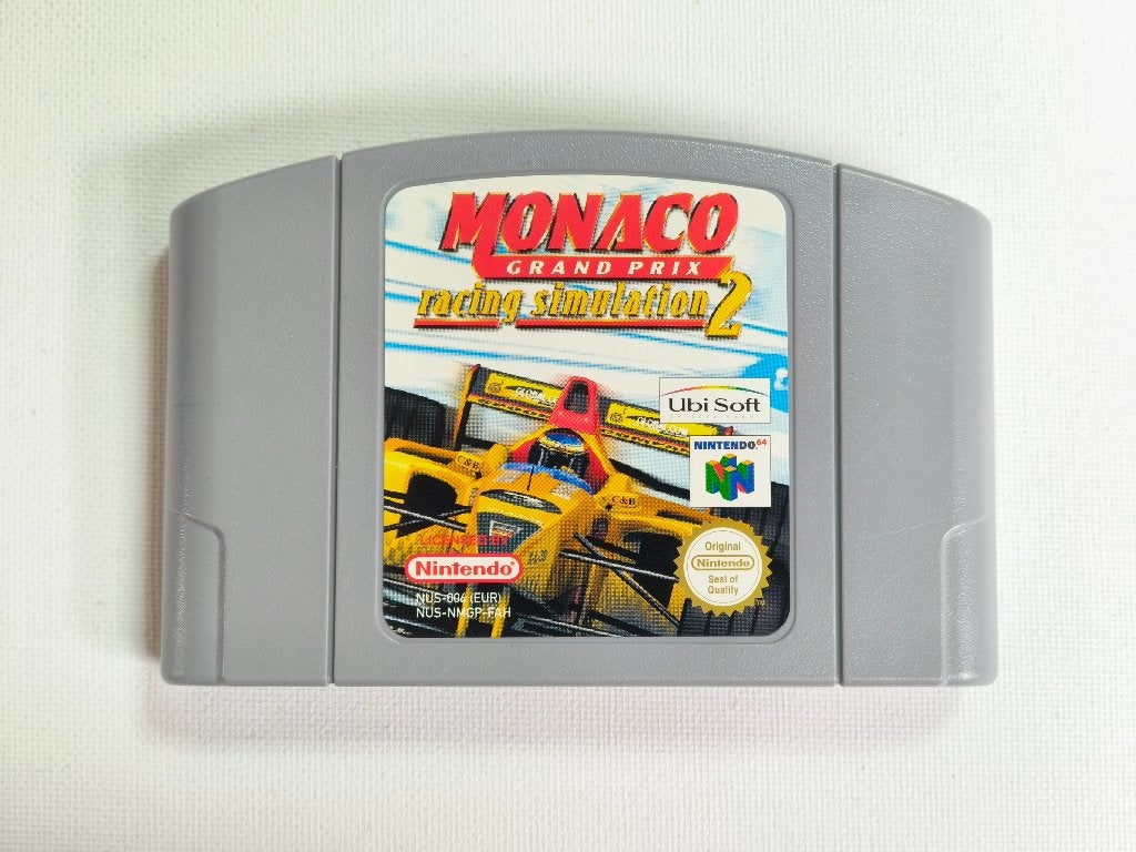 Monaco Grand Prix Racing Simulation 2 - N64 - Cartridge, Spelcomputers en Games, Games | Nintendo 64, Nintendo, Contact@nintendo.nl