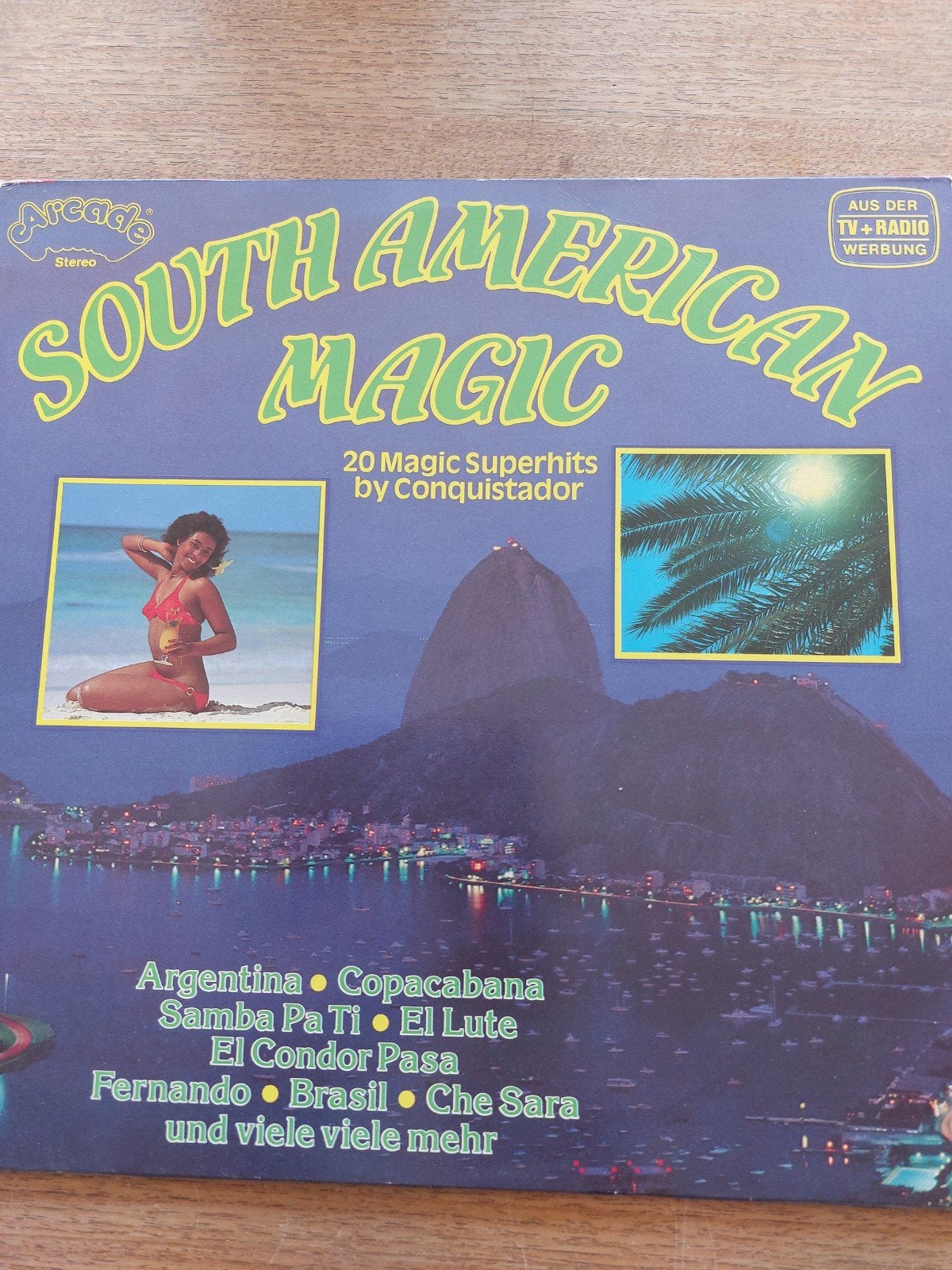 South American Magic - 20 Magic Superhits by Conquistador LP, Cd's en Dvd's, LP, Gebruikt, Ophalen of Verzenden, Latijns-Amerikaans