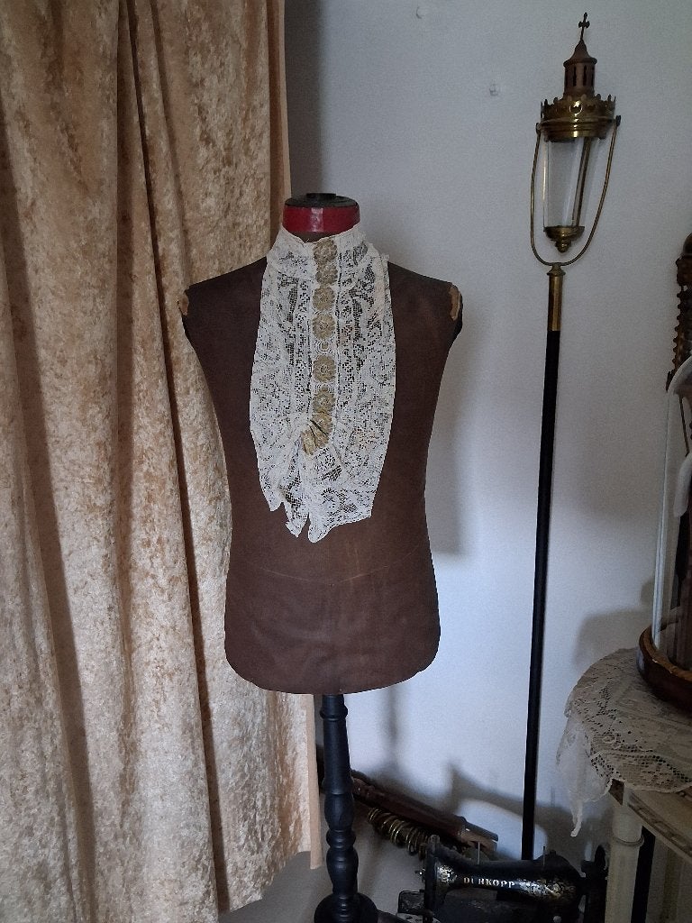 Antiek Mannequin Heren buste + Gratis, Ophalen