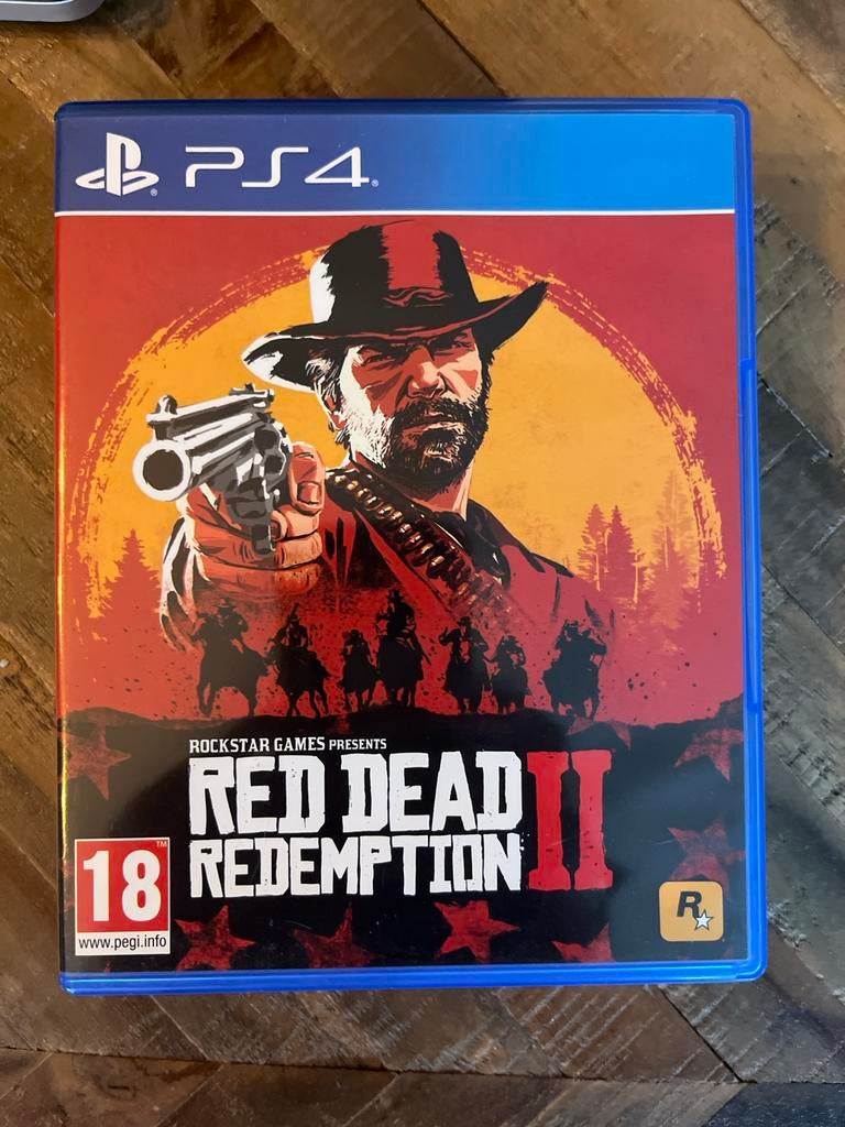 Red Dead Redemption 2 PS4 - Zo goed als nieuw, Spelcomputers en Games, Avontuur en Actie, Online, Vanaf 18 jaar, 1 speler