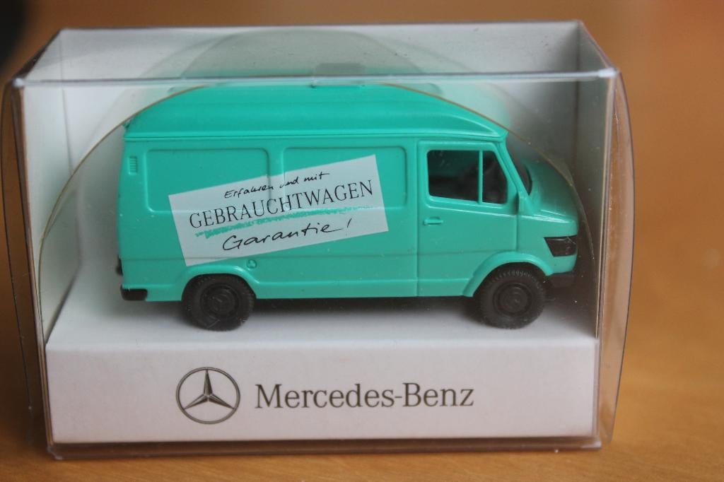 Wiking Mercedes 207 D transporter met verhoogd dak, Ophalen of Verzenden, Zo goed als nieuw, Auto, Wiking