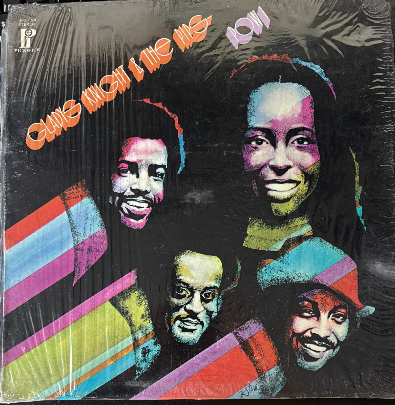 Gladys Knight & The Pips - Pow (1975) LP - Nieuwstaat, LP, Gebruikt, Overige genres, Ophalen of Verzenden
