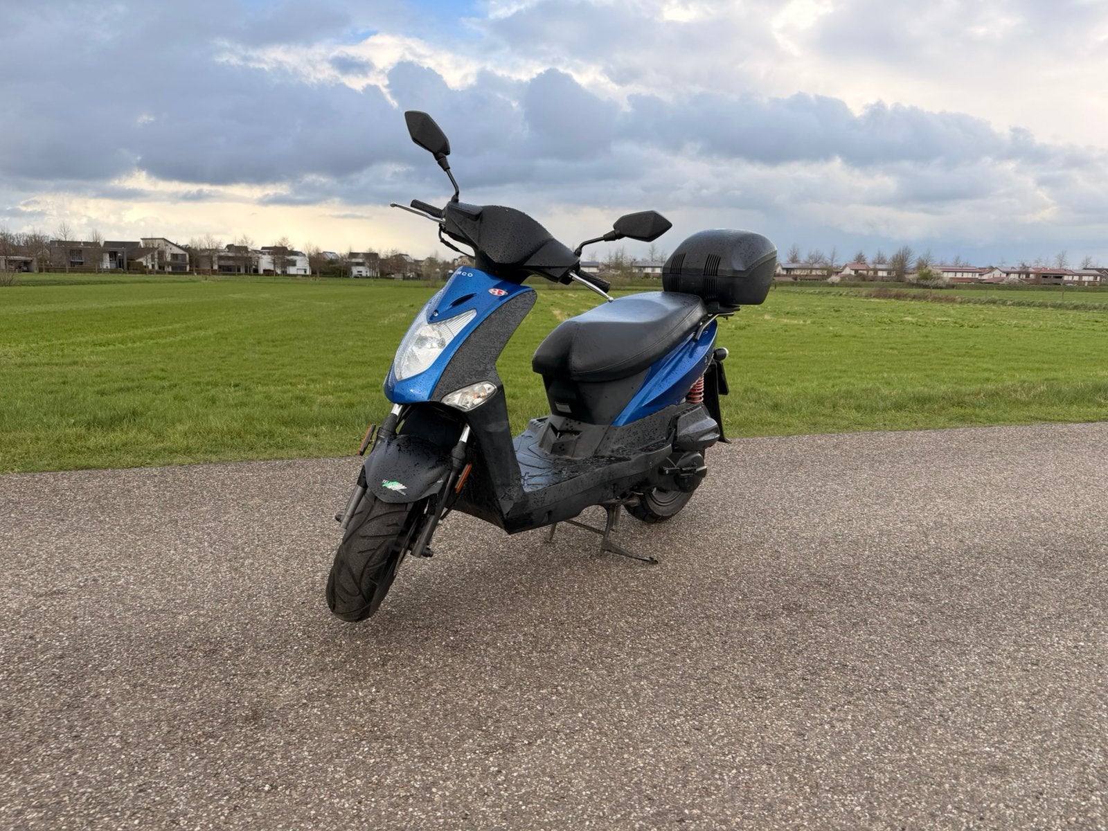 Fijne Kymco Agility 125cc, Lage Kmstand, Topkoffer, TOPPER!!, Fietsen en Brommers, Scooters | Kymco, Ophalen, Gebruikt, 125 cc