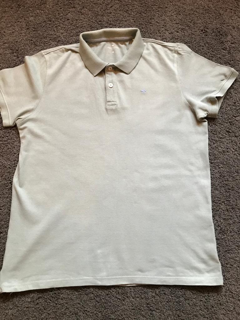 Tom Tailor licht groene polo maat M, Ophalen of Verzenden, Gedragen, Maat 48/50 (M), Groen