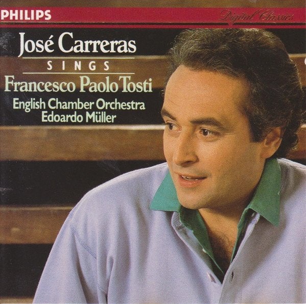 C.D. Klassiek (1989) José Carreras - Sings Francesco Tosti, Overige genres, Inclusief doosje, Ophalen of Verzenden, Zo goed als nieuw