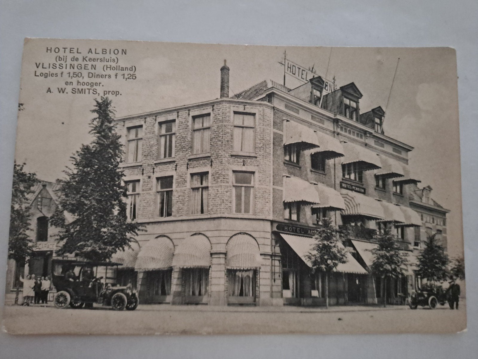 Vlissingen hotel Albion, Ophalen of Verzenden, Zeeland