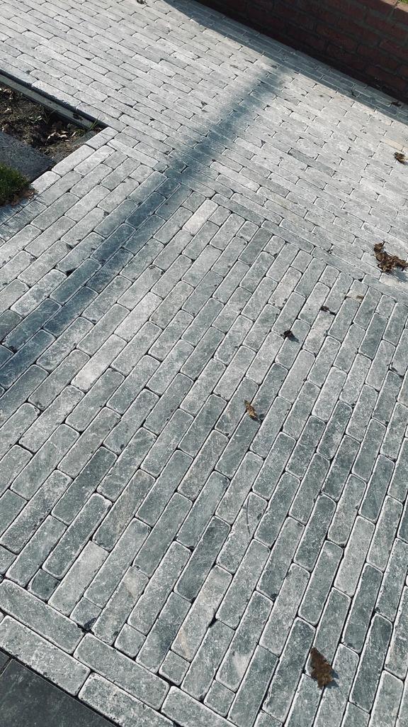 Ongebruikte Natuursteen Bluestone getrommeld Waalformaat, Ophalen, Klinkers, Nieuw, 5 tot 10 m²