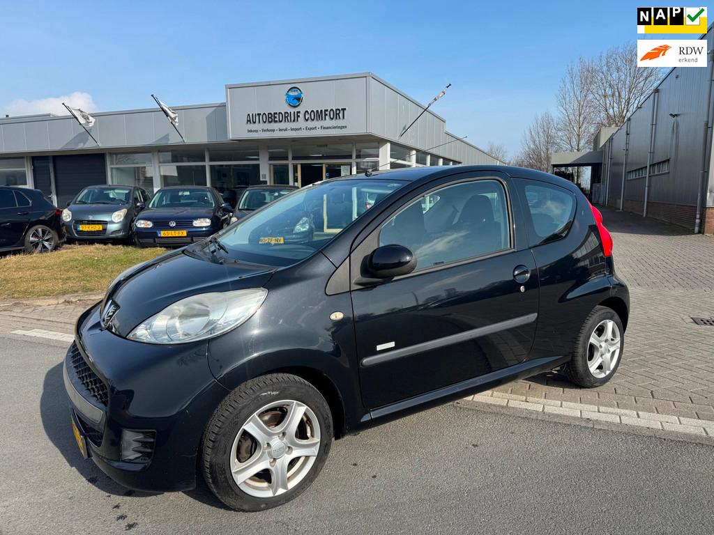 Peugeot 107 1.0-12V Millesim 200, Voorwielaandrijving, Euro 5, Gebruikt, Zwart