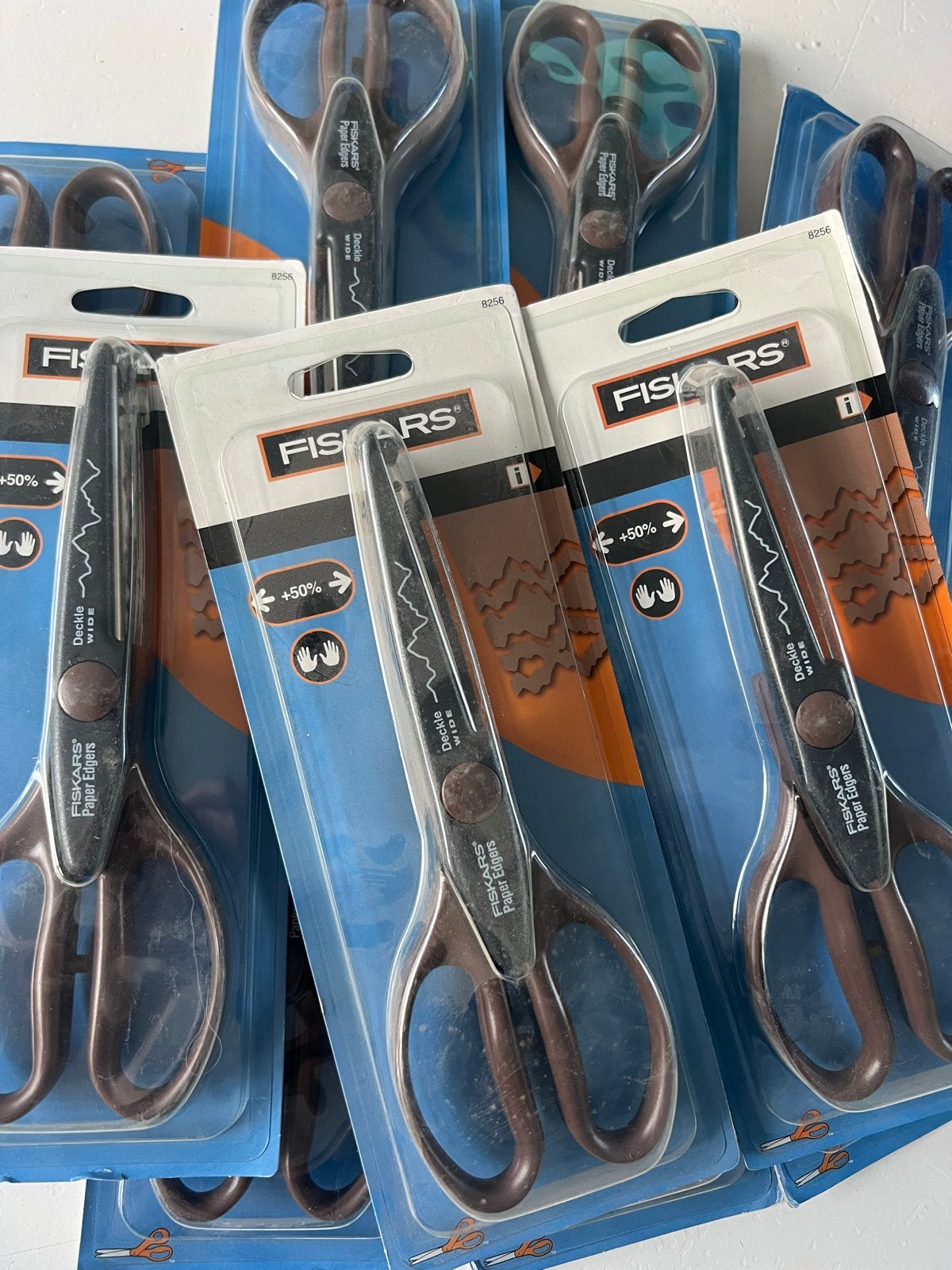 10x Fiskars Kartelscharen - Links- en Rechtshandig, Geschikt voor snijden, Gereedschap of Toebehoren, Nieuw, Meerkleurig
