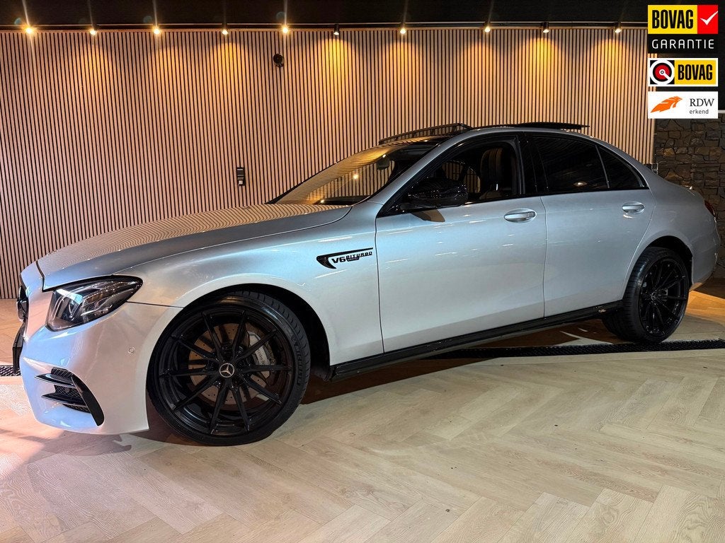 Mercedes-Benz E-klasse 400 4Matic Full-Option | Pano | carpl, Auto's, Gebruikt, Zwart, Bedrijf, Vierwielaandrijving