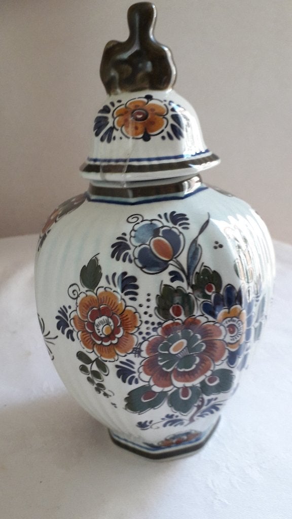 DEKSELVAAS DELFT NO. 440, Antiek en Kunst, Antiek | Vazen, Ophalen of Verzenden