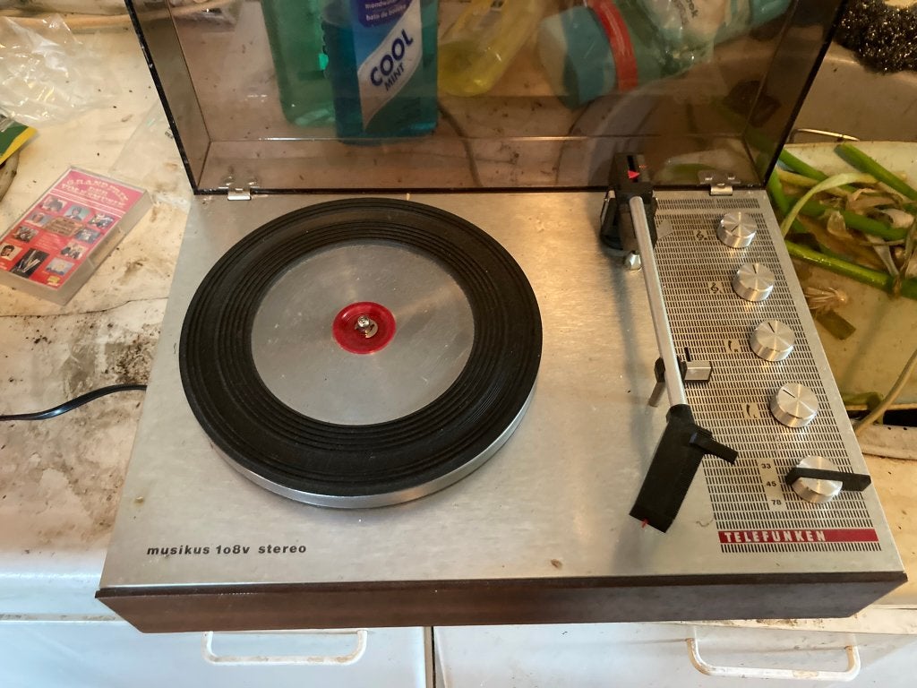 vintage pickups, Ophalen, Gebruikt, Platenspeler, Overige merken
