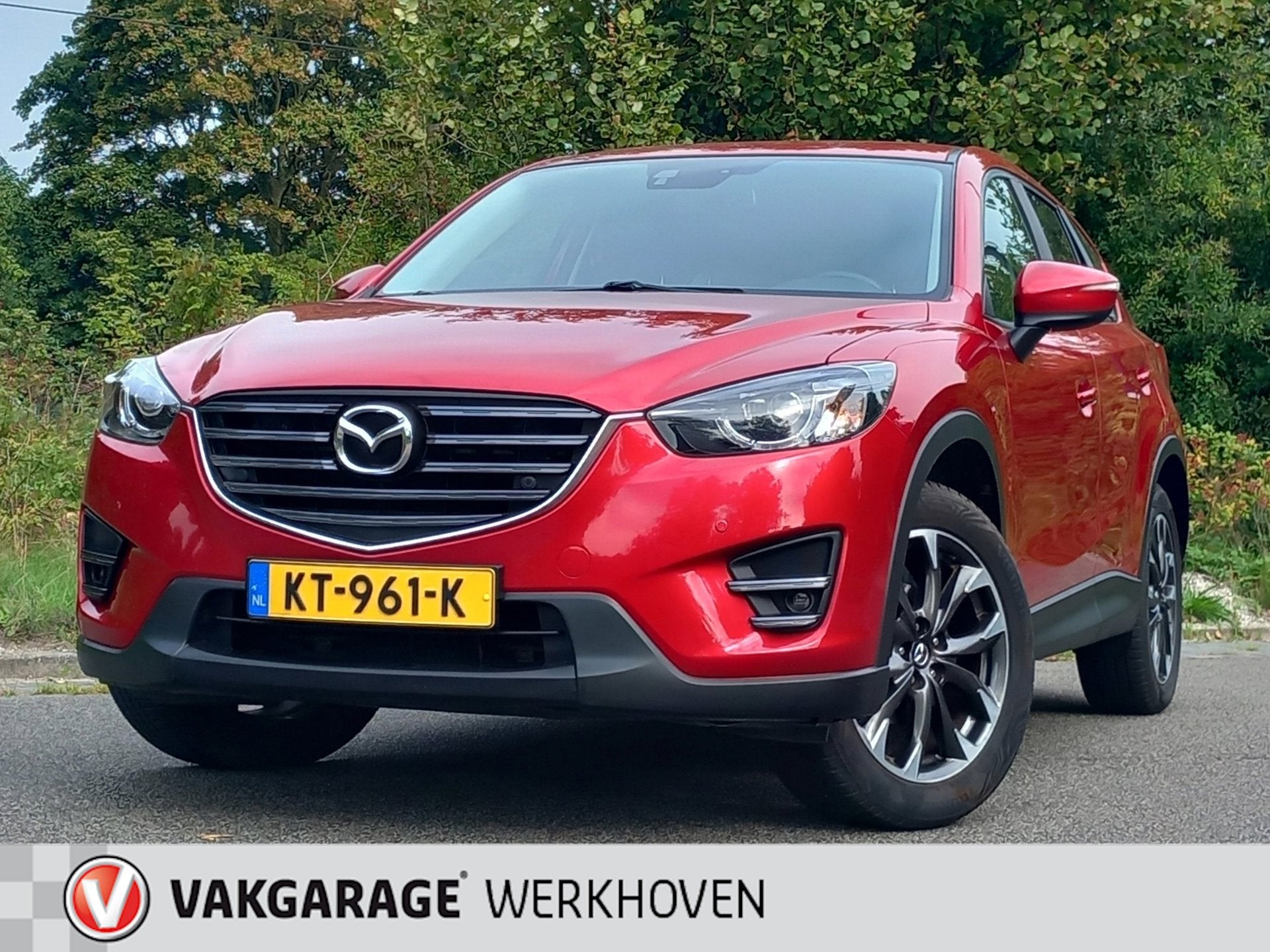 Mazda CX-5 2.0 SkyActiv-G 165 GT-M Line | AUTOMAAT | Leder |, Auto's, 1998 cc, 4 cilinders, 700 kg, Bedrijf