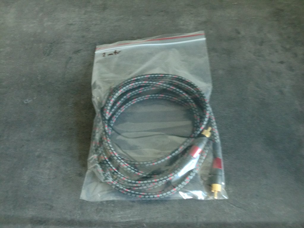 Audioquest Sub-X Subwoofer Interconnect 2m, Ophalen of Verzenden, Zo goed als nieuw, 2 tot 5 meter, Interlink-kabel