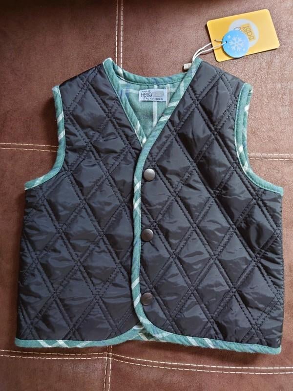 Bodywarmer, nieuw, 80cm, 1 jaar, Kinderen en Baby's, Babykleding | Maat 80, Ophalen of Verzenden, Jasje, Jongetje, Nieuw