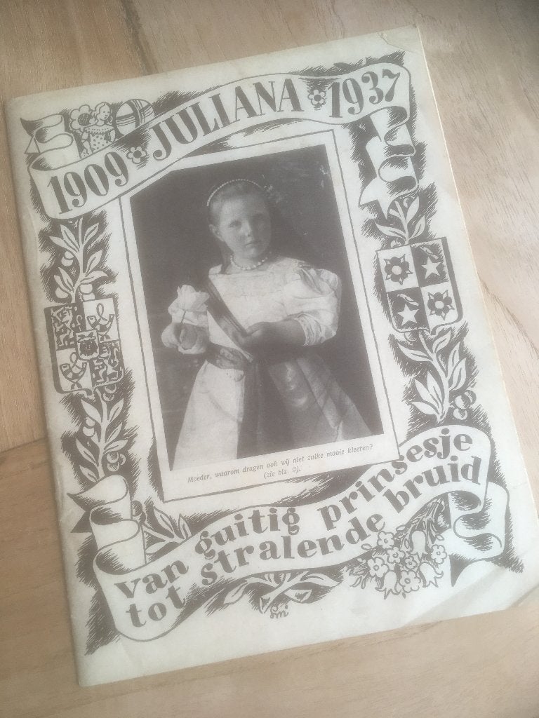 1909 JULIANA 1937, Ophalen of Verzenden, Gebruikt, Kaart, Foto of Prent