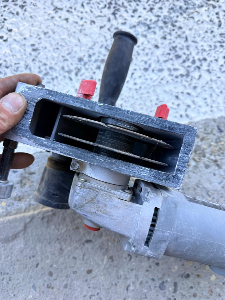 Muurfrees Pattfield PE-1500 MNF - Krachtig en Betrouwbaar, Doe-het-zelf en Verbouw, Ophalen, Gebruikt, Elektrisch, Muurfrees