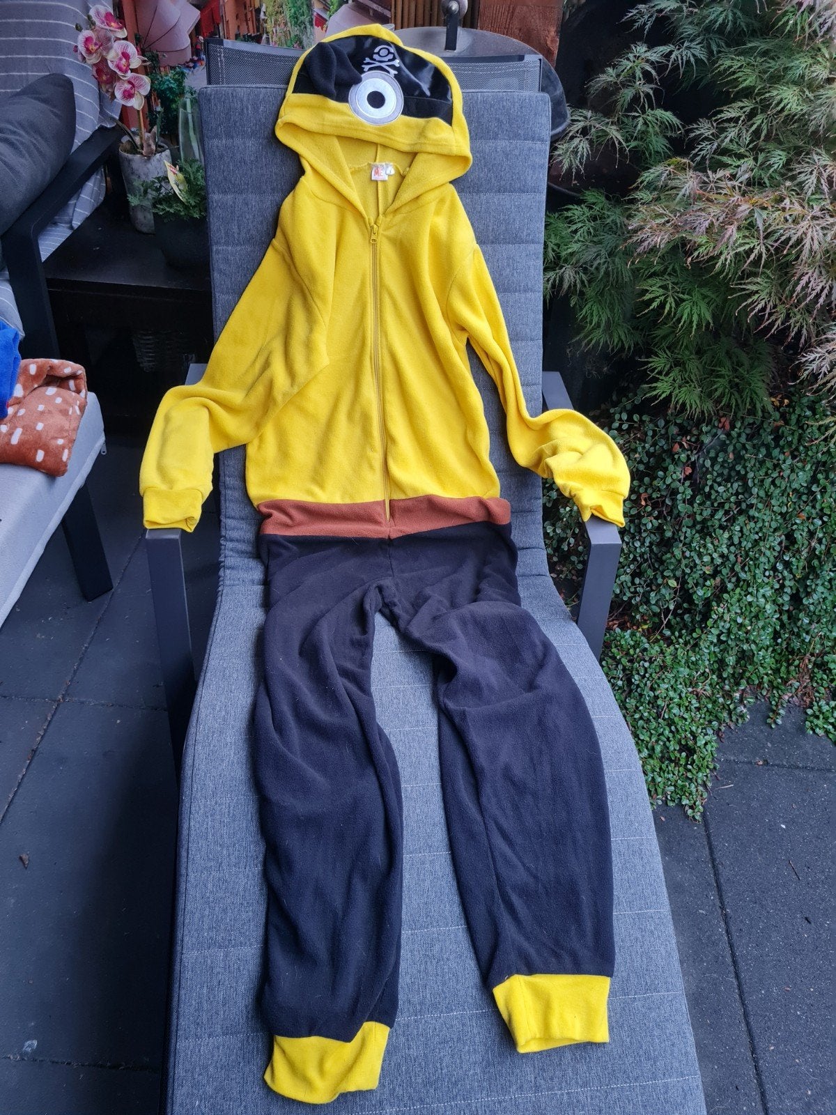 Despicable Me Minion Onesie - Maat S, Kinderen en Baby's, Ophalen of Verzenden, Zo goed als nieuw, Despicable Me, Jongen of Meisje