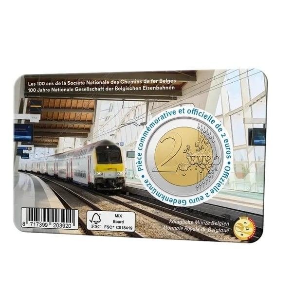 België 2 euro 2026 100 jaar NMBS, Ophalen of Verzenden, België, 2 euro, Losse munt