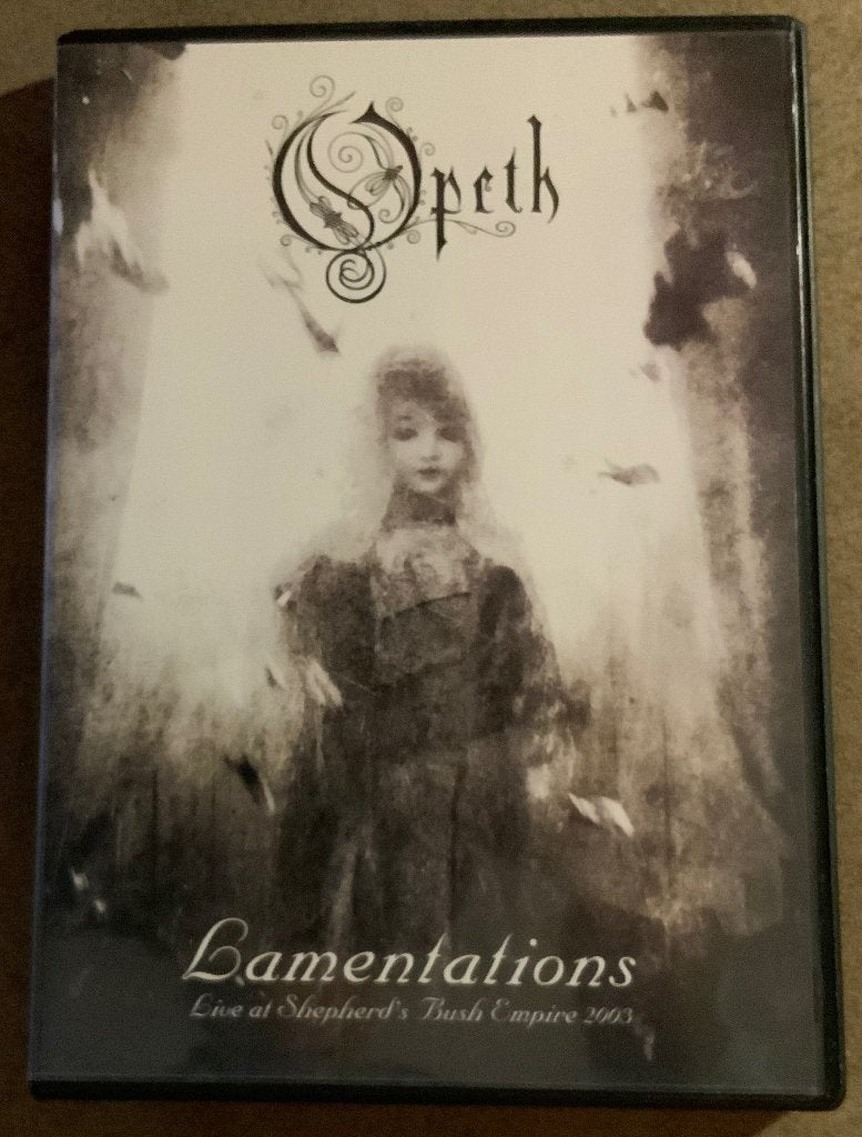Opeth Lamentations DVD, Alle leeftijden, Ophalen of Verzenden, Zo goed als nieuw, Muziekvideo's