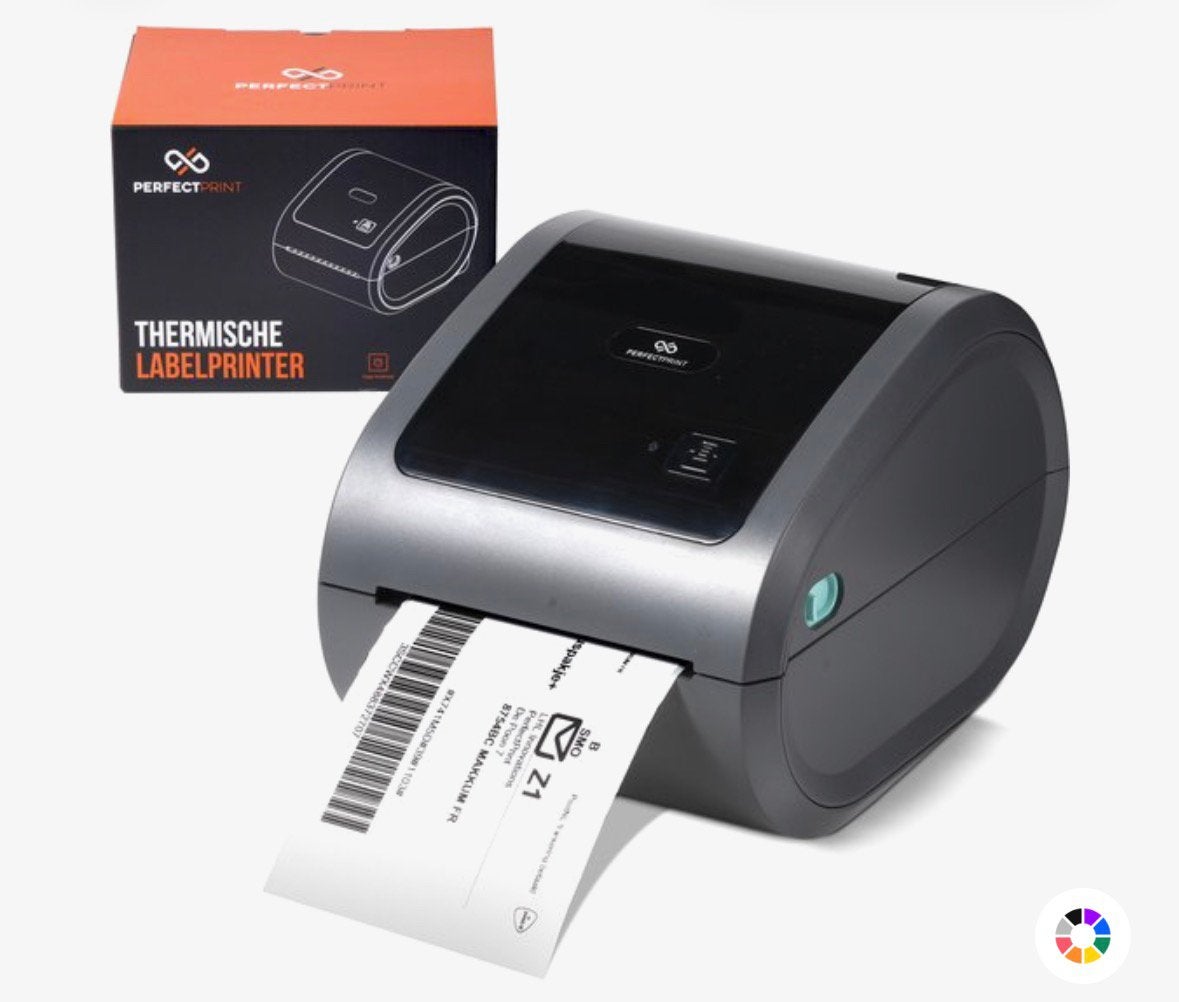 Nieuwe PerfectPrint Thermische Labelprinter + 500 labels, Ophalen of Verzenden, Nieuw, Etiket