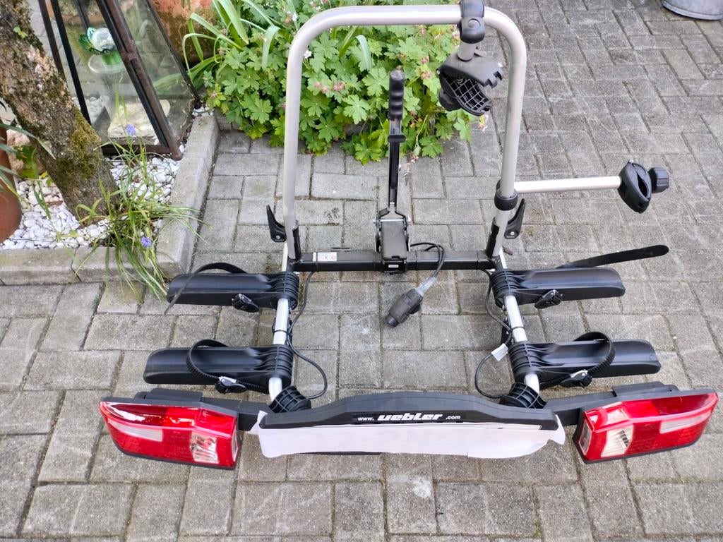 Uebler fietsendrager, Auto diversen, Fietsendragers, Trekhaakdrager, Ophalen
