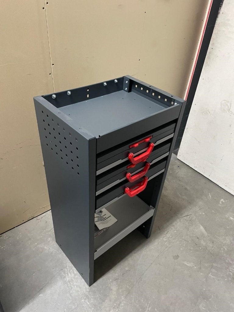 Aluminium Bedrijfswageninrichting Set BM950-23K, Ophalen
