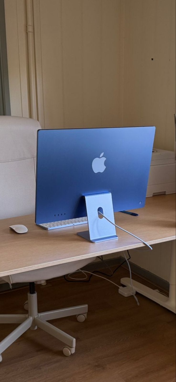 Apple iMac 24-inch Blauw (M4) Zo goed als nieuw, Computers en Software, Apple Desktops, Ophalen, Zo goed als nieuw, 16 GB, IMac