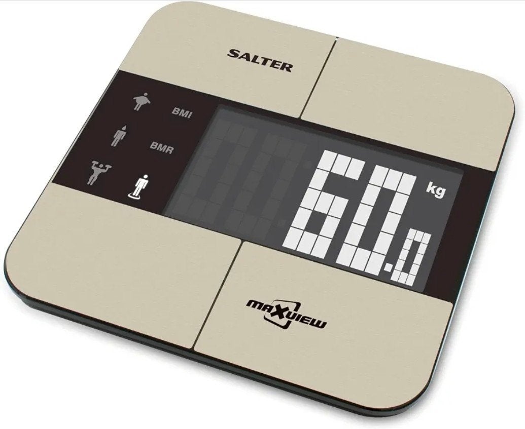 Salter Maxview Digitale Personenweegschaal, 1 tot 500 gram, 100 kg of meer, Ophalen of Verzenden, Personenweegschaal