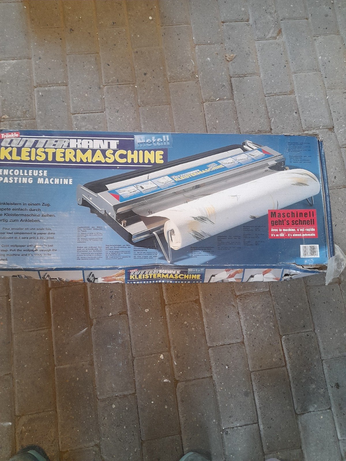 Trinkele Kleistermaschine - Behanglijmmachine, Ophalen, Zo goed als nieuw, Overige typen