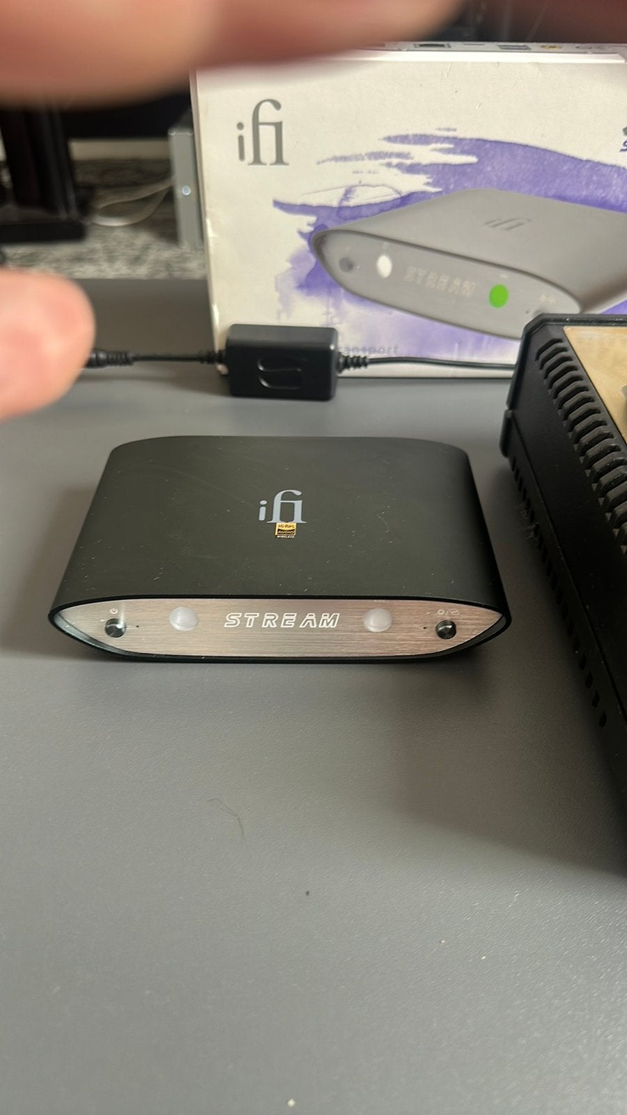 iFi Zen Stream + sBooster + upgrade antenne, Ophalen of Verzenden, Zo goed als nieuw, Minder dan 60 watt, Overige merken