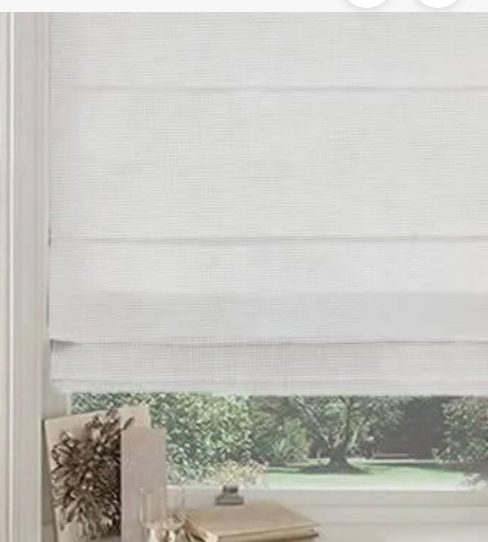 Nieuwe Soyo Vouwgordijnen - 160x160 cm - Easy Care, Verzenden, Nieuw, Wit