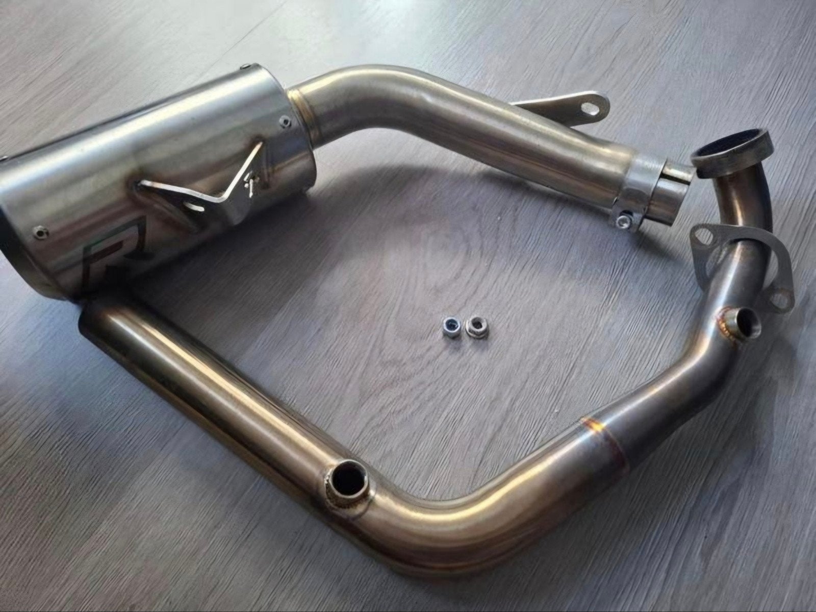 Dominator uitlaat en bochtenset voor ktm duke 125, Motoren, Ophalen of Verzenden, Nieuw