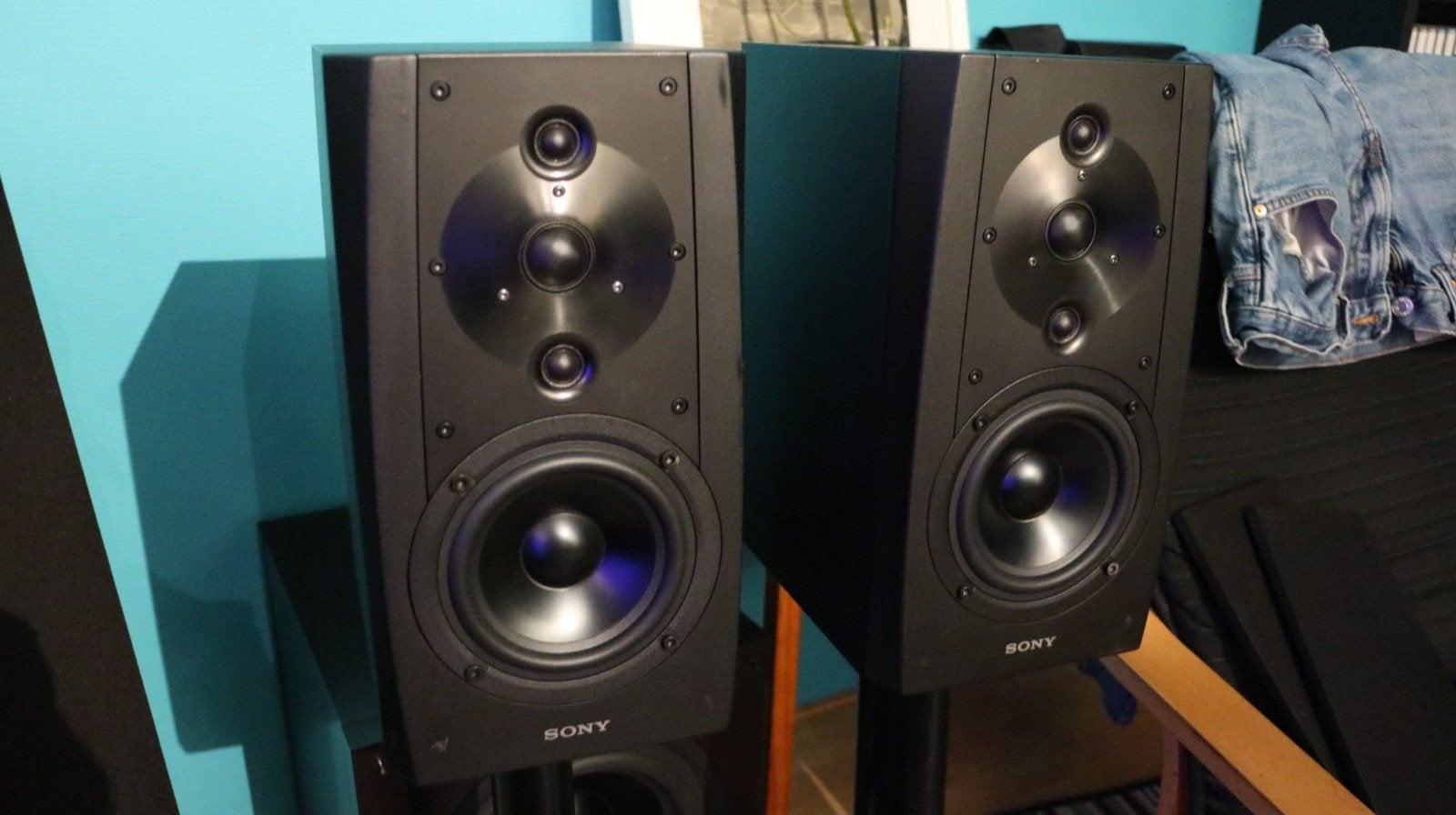 Sony SS-AC5 Boekenplank Luidsprekers, Ophalen of Verzenden, 60 tot 120 watt, Sony, Boekenplank luidspreker