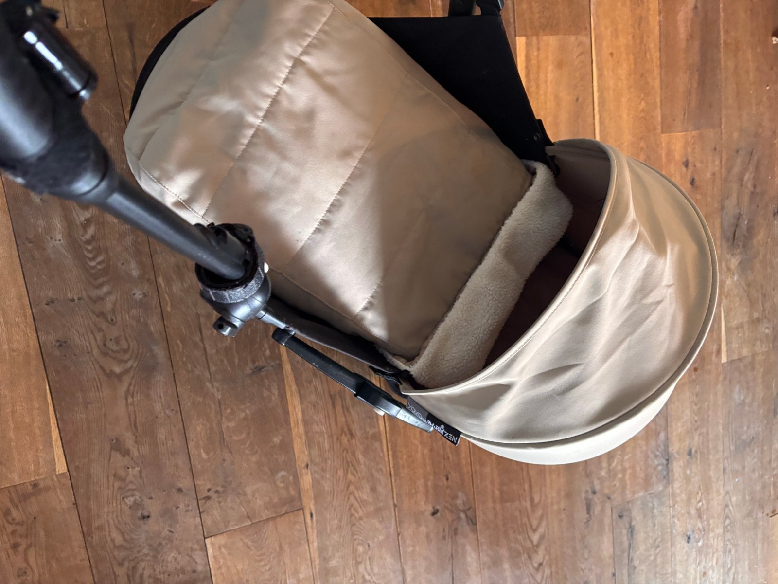 Babyzen YOYO 0+ Newborn Pack - Zandkleurig ZONDER ONDERSTEL, Ophalen of Verzenden, Zo goed als nieuw, Met reiswieg, Kinderwagen