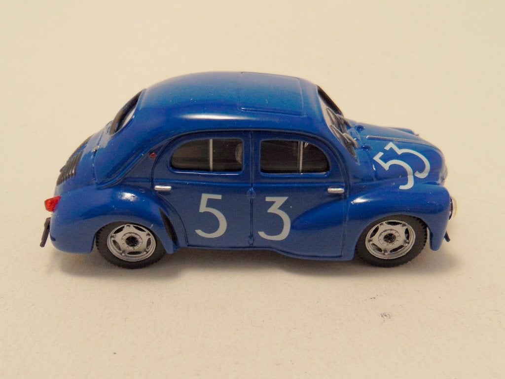 Renault 4CV Bol d'Or 1954 1:43 Eligor Donkerblauw, Ophalen of Verzenden, Gebruikt, Auto, Overige merken