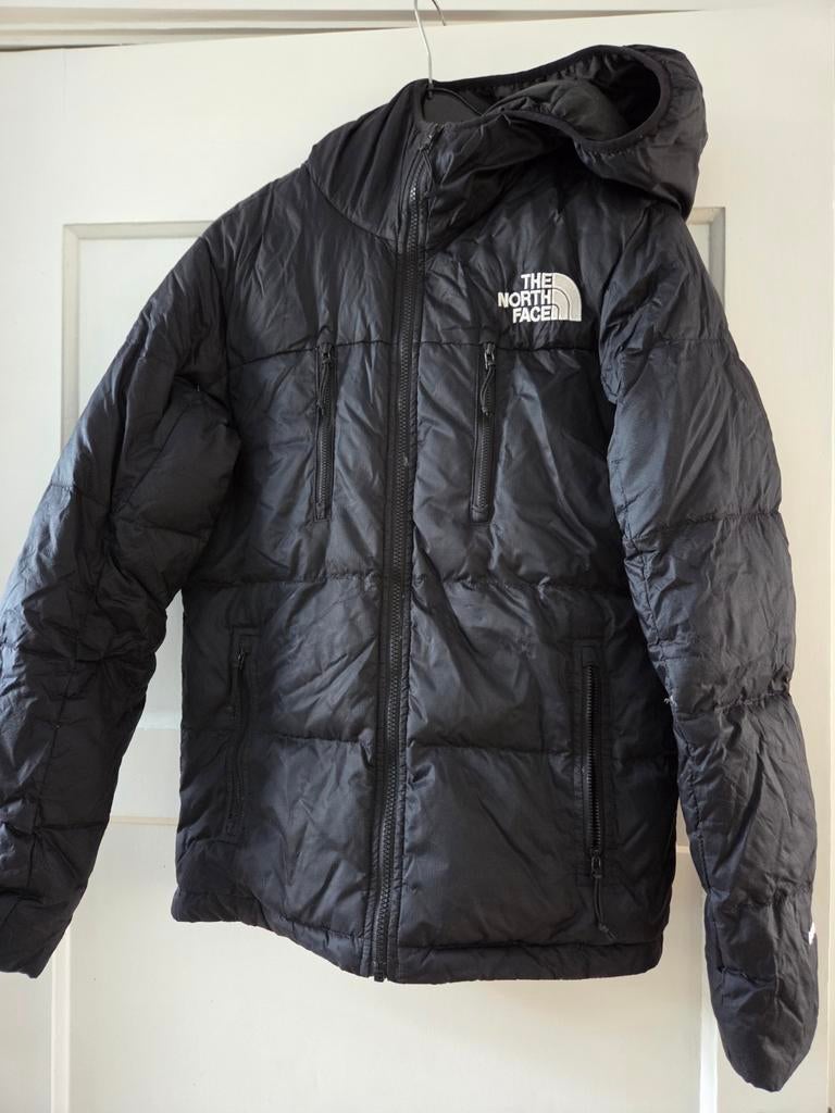 The North Face Himalayan donsjas, maat XS, Ophalen of Verzenden, Zo goed als nieuw, Maat 46 (S) of kleiner, Zwart