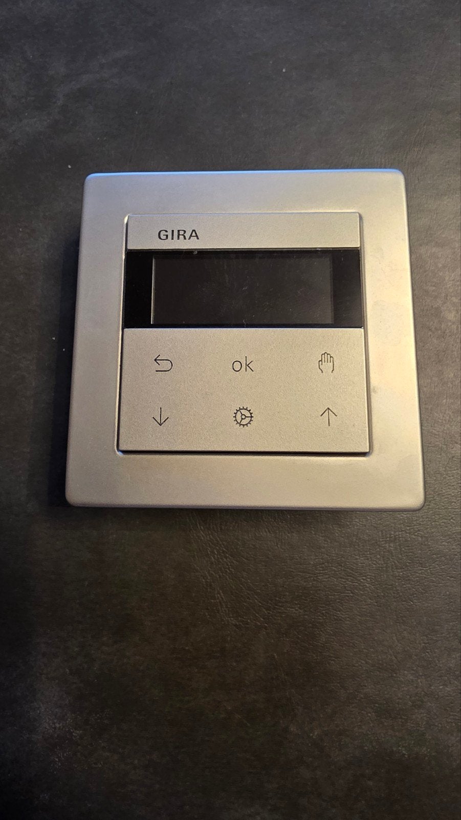Gira S3000 Jaloezie Schakelklok Display Edelstaal, Ophalen of Verzenden, Zo goed als nieuw, Gira, Overige typen