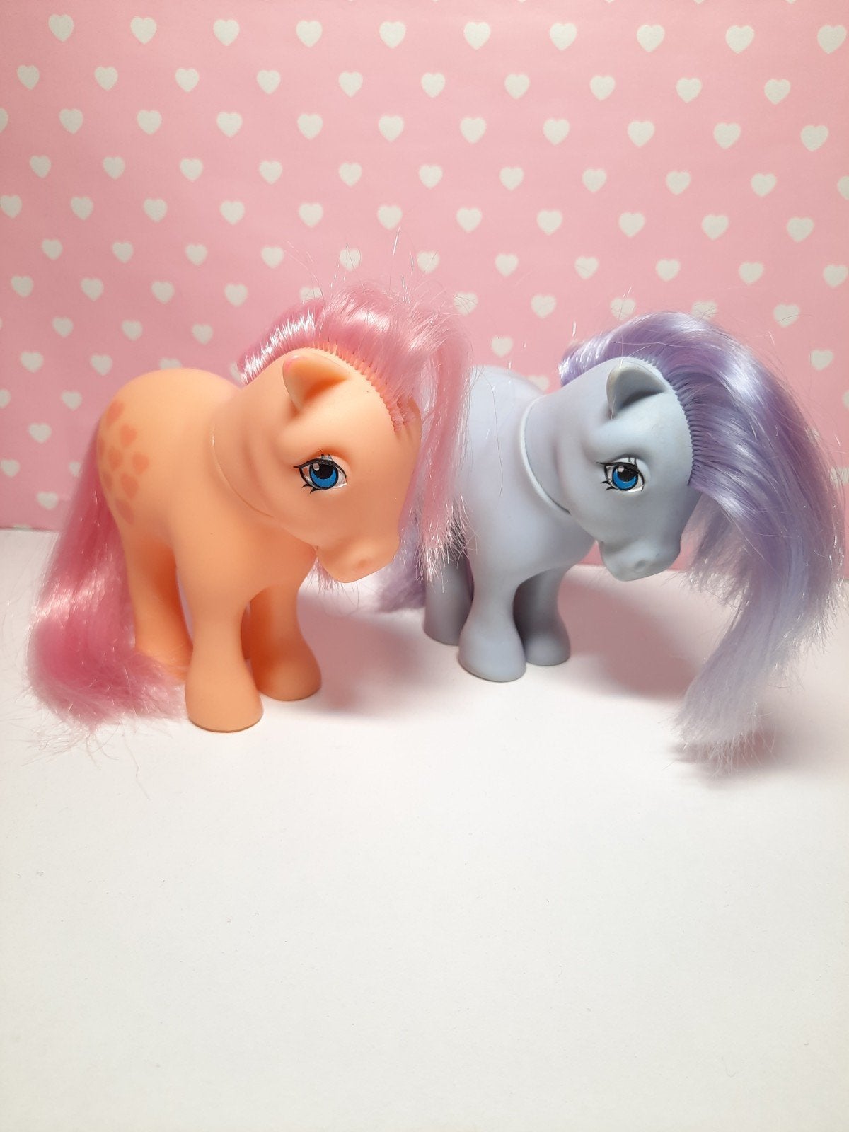 My Little Pony G1 1982 Italië - Blossom & Peachy (vintage), Ophalen of Verzenden, Gebruikt