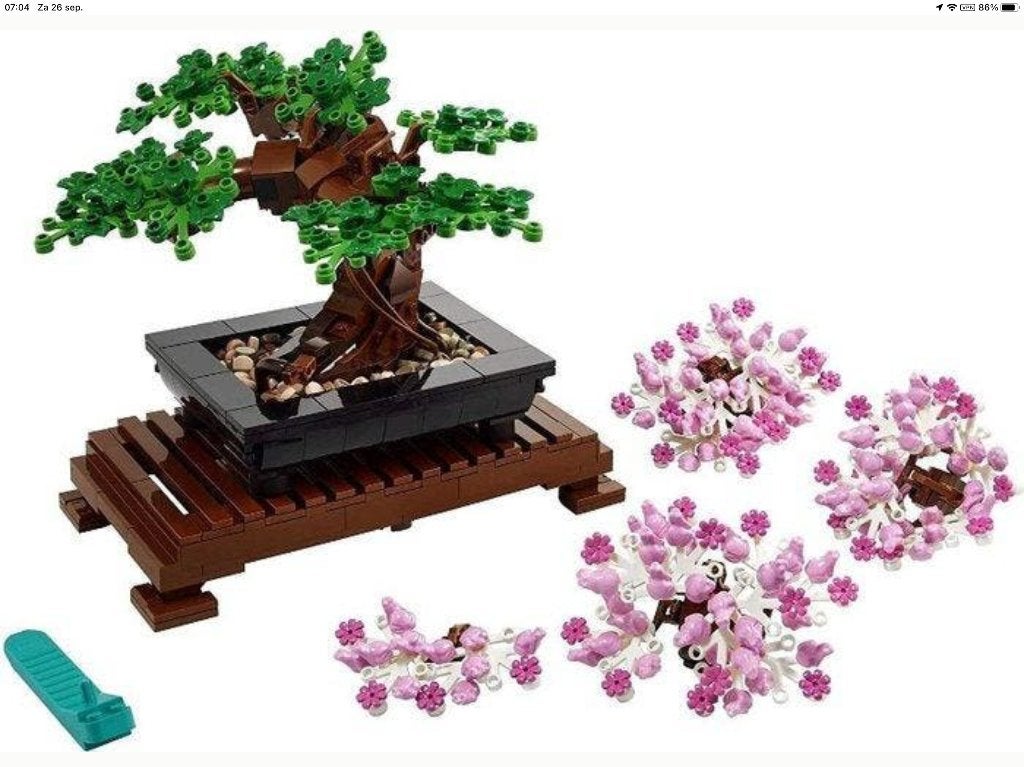 LEGO 10281 Bonsai, Lego, Inclusief instructies, Ophalen of Verzenden, Zo goed als nieuw