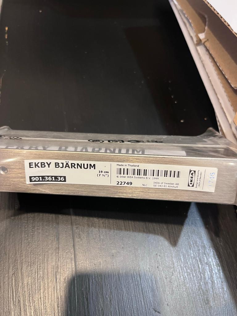 IKEA Ekby Bjärnum plankdragers - 19 cm (nieuw in verpakking), Ophalen, Nieuw