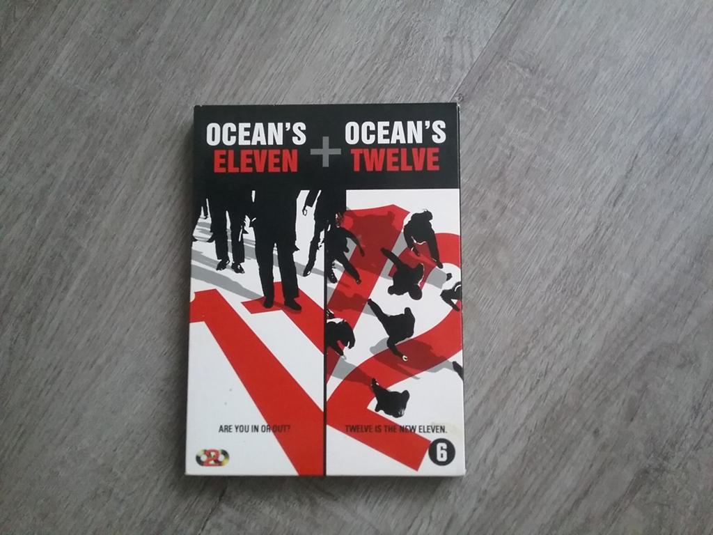 Dvd ocean's eleven en ocean's twelve, Cd's en Dvd's, Ophalen of Verzenden, Zo goed als nieuw