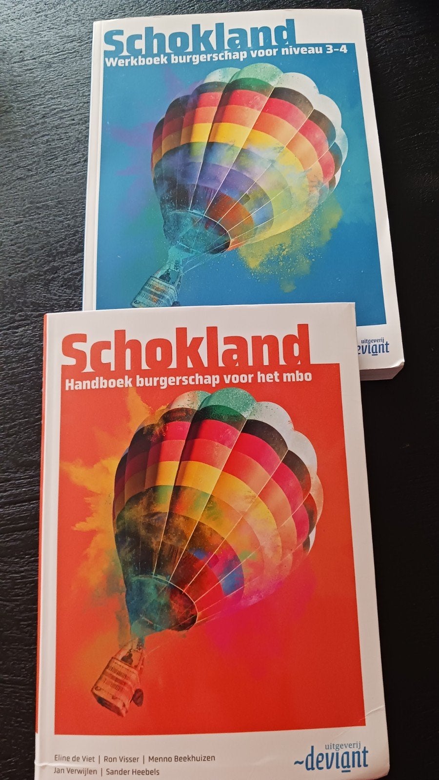 Handboek en werkboek Schokland burgerschap niveau 3 en 4, Boeken, Eline van Vliet; Sander Heebels; Menno Beekhuizen; Jan Verwij...