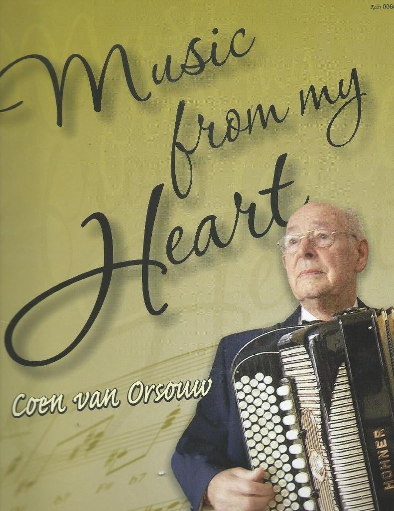 Music from my heart Coen van Orsouw, Ophalen of Verzenden, Artiest of Componist, Populair, Accordeon