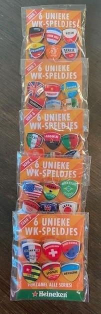 Complete serie Heineken Pins WK 2006, Ophalen of Verzenden, Nieuw, Overige typen